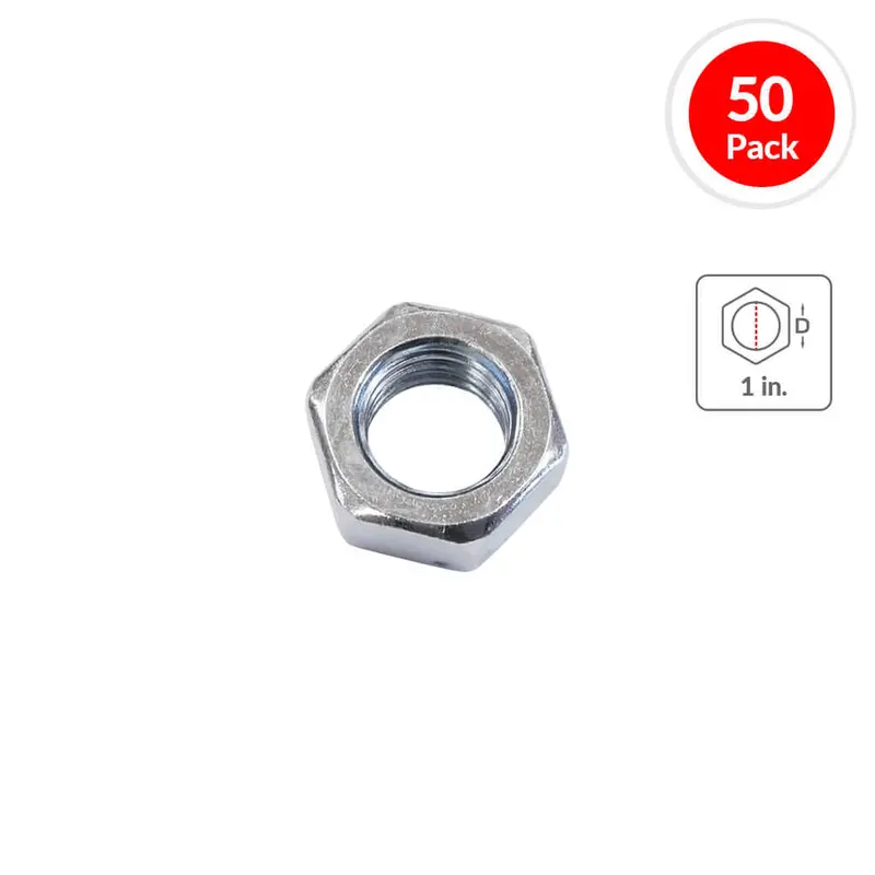 1-Inch Coil Nuts – 50-Piece Pack For Fastening Applications 1