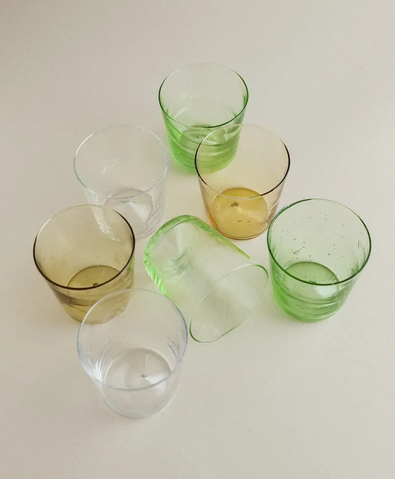 10 Oz Contemporary Glass Tumbler 1