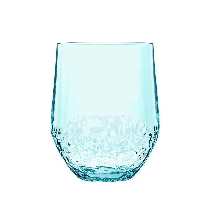 13.5 Oz Stemless Cube Wine Glass 1