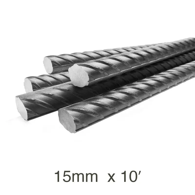 15 Mm Diameter Steel Rebar – 10 Foot Length 1