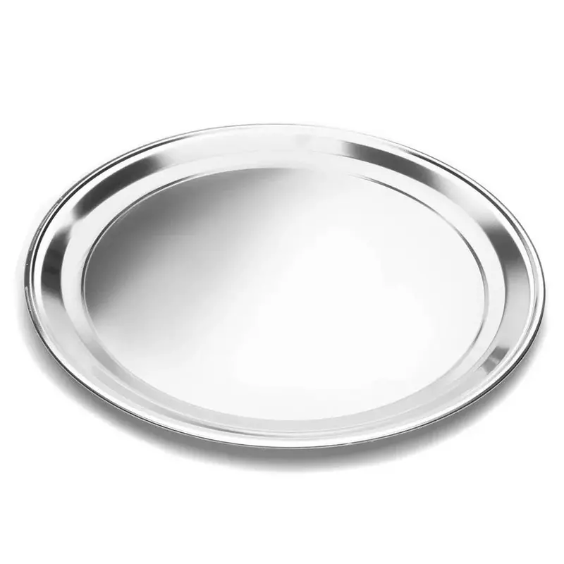 16-Inch Stainless Steel Pizza Pan For High-Heat Ovens And Grills 1