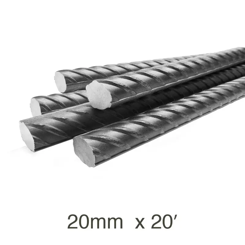 20Mm X 20-Foot Structural Steel Rebar – Grade 60 1