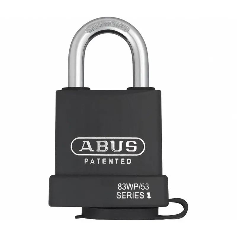 Abus 83Wp/53-300-Ka3 Extreme Weather Padlock – 2.25 Inch Body, 1.11 In Shackle, Keyed Alike (3-Pack) 1
