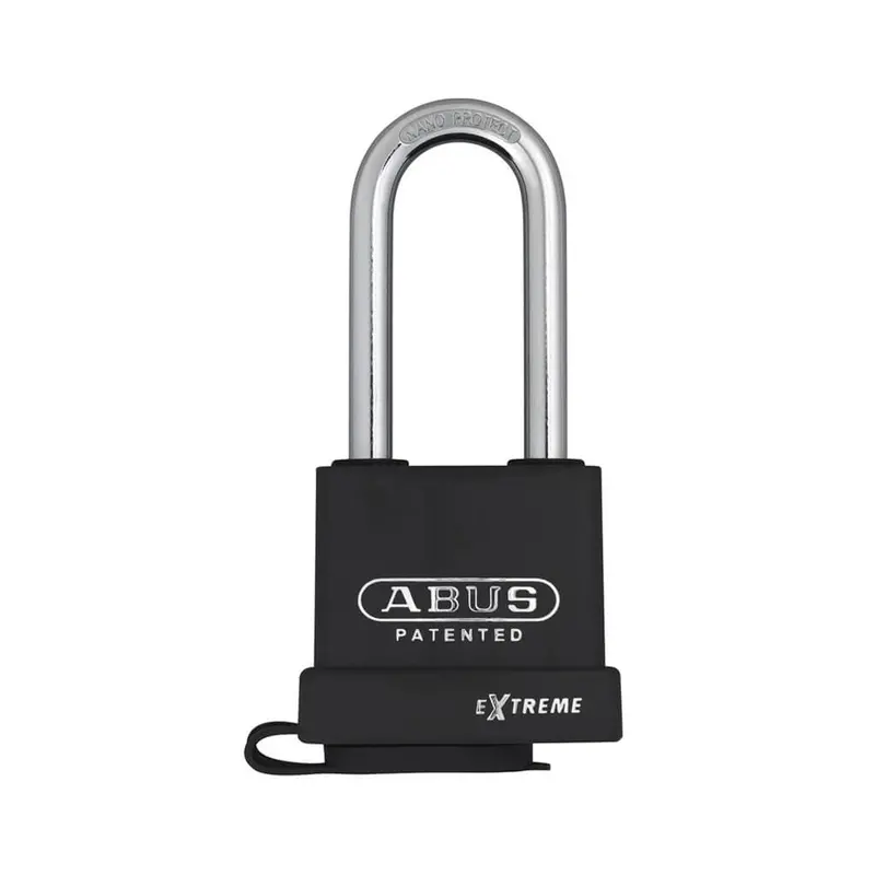 Abus 83Wp/53Hb63 Long-Shackle Padlock – 2.06 Inch Body, 2.375 In Shackle, All-Weather Hardened Steel 1