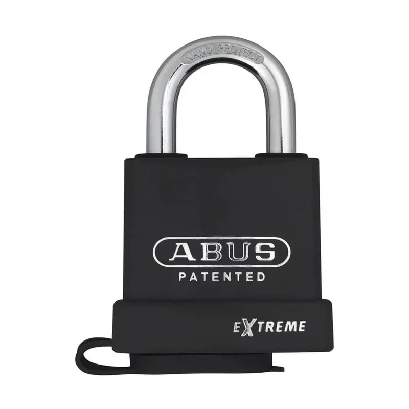 Abus 83Wp/63 Heavy-Duty Outdoor Padlock – 2.5 Inch Body, 1.39 In Shackle, Hardened Steel 1