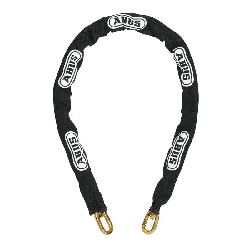 Abus 8Ks110 Heavy-Duty Chain – 5/16 In. × 43 In. Hardened Steel Link Chain With Black Fabric Cover 1