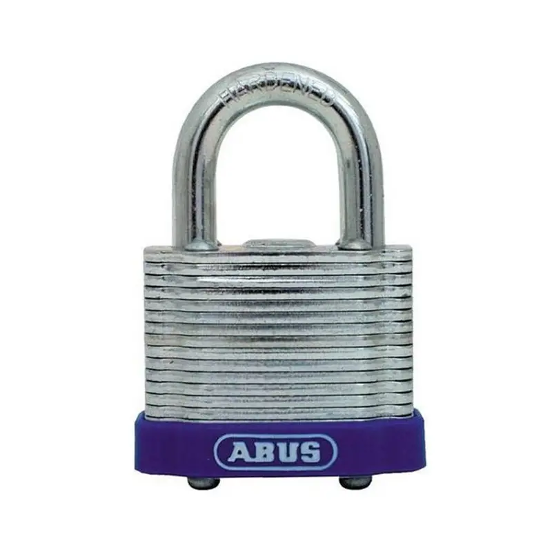 Abus Eterna 41/50-Kd Laminated Steel Padlock — 2" Body, 1" Shackle 1