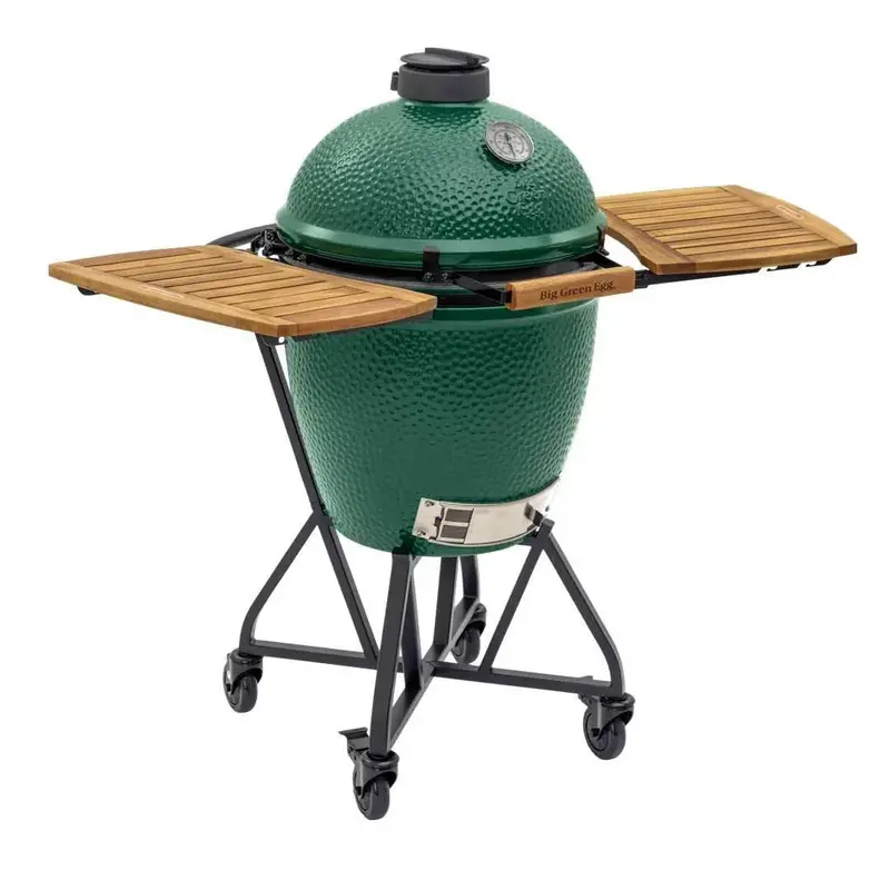 Acacia Wood Egg Mates Accessories For Standard-Sized Big Green Eggs 1