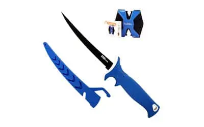 Accusharp Fillet Knife With Integrated Sharpener 1
