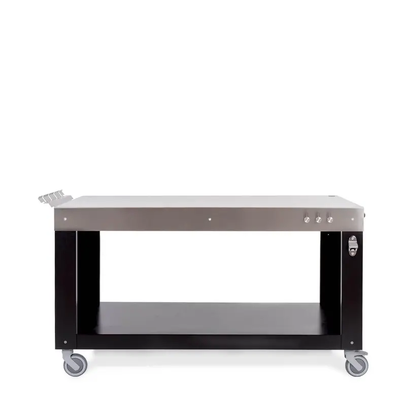 Adjustable Multi-Function Pizza Oven Base – Stable, Mobile Platform With Casters 1