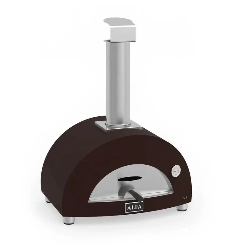 Alfa One Commercial-Grade Pizza Oven – High-Temp Brick-Lined Cooking Chamber 1