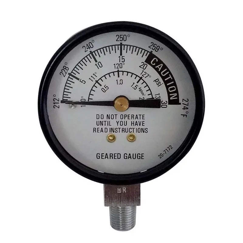 All American Geared Steam Pressure Gauge – Precision Calibration For Canners 1