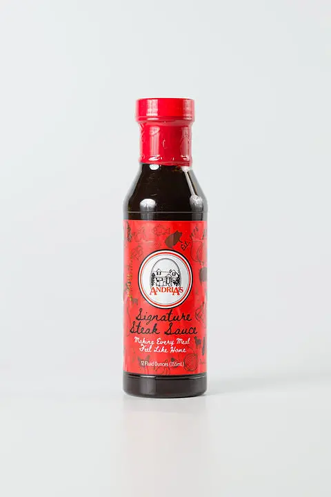 Andria'S Signature Steak Sauce – 12 Oz Bottle 1