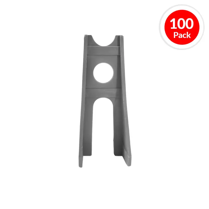Art Mould 7-Inch Plastic Rebar Spacer Chair – Linden Style (100-Pack) 1