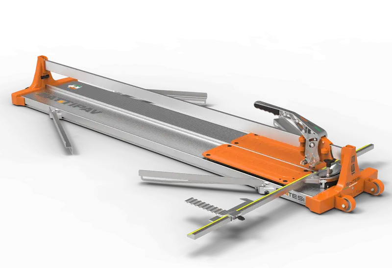 Battipav Sintesi 163 Manual Tile Cutter – 64-Inch Precision Cutting Length 1