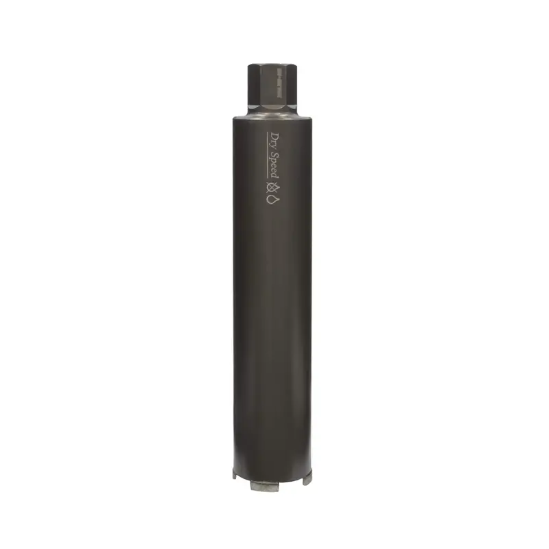 B+Btec Dry-Cut Diamond Core Bit – 1-1/4" X 13", Segmented Design 1