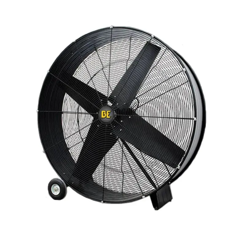 Be 42-Inch Drum Fan On Mobility Wheels — 15,400 Cfm Output 1