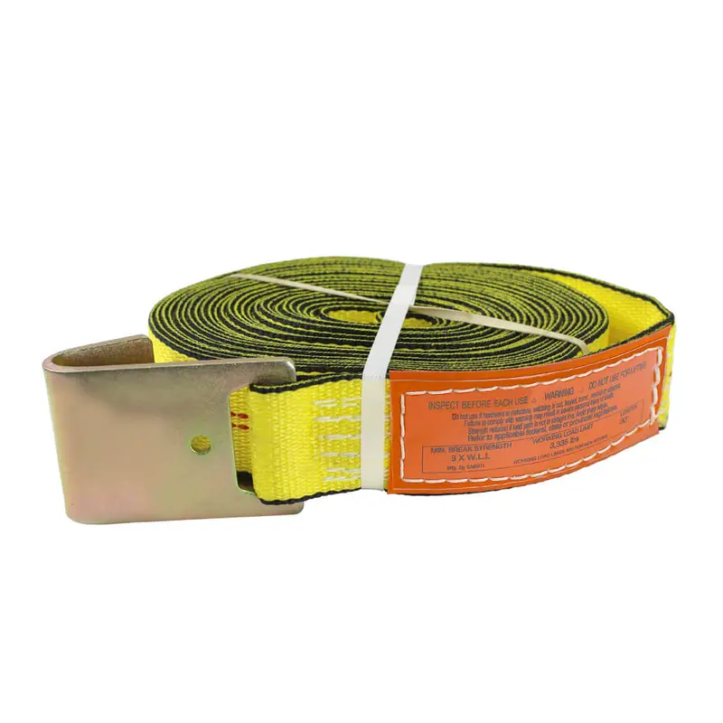 Ben-Mor 230Fh 2-Inch By 30-Foot Yellow Winch Strap Featuring Flat Hook 1