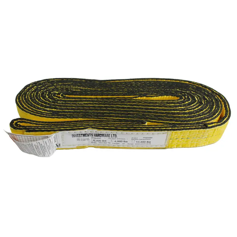 Ben-Mor Ee2-902Y16T3 2" X 16 Ft. Heavy-Duty Type 3 Web Sling – 2-Ply 1