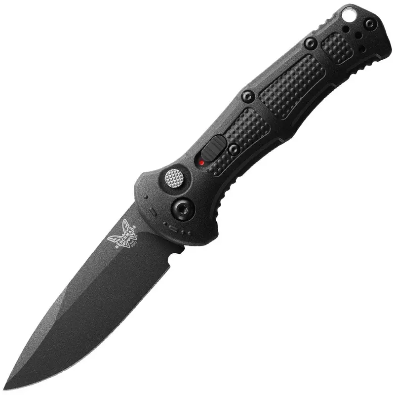 Benchmade 9570Bk Mini Claymore Automatic Knife With 3" D2 Steel Blade And Grivory Handle 1