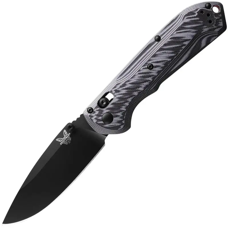 Benchmade Freek Folding Knife – 3.6" Cpm-M4 Blade, Textured Black G10 Handle, Axis Lock 1