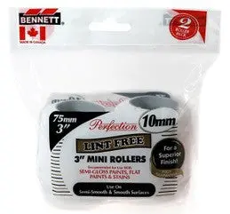 Bennett 3-Inch High-Pile Lint-Free Refill Pads – 10Mm Nap, 2-Pack 1