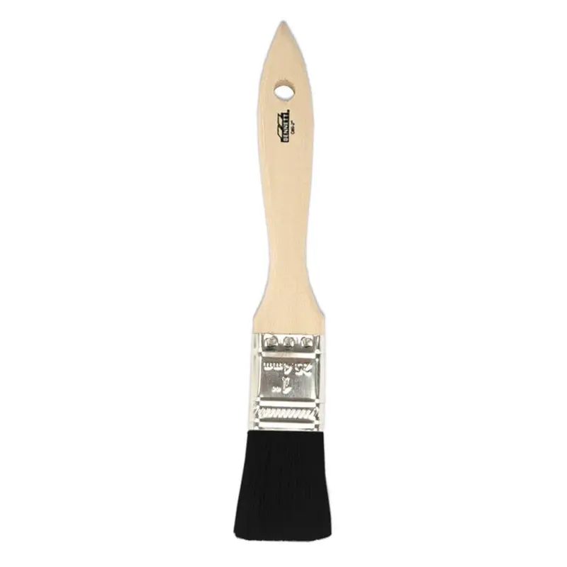 Bennett C60-1 1-Inch Black Pure Bristle Brush For Fine Finishes 1