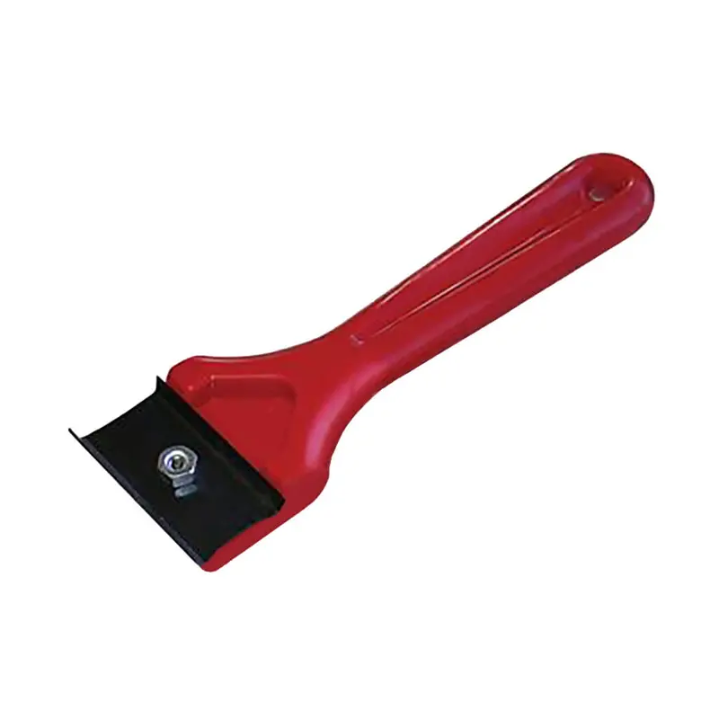 Bennett Scrp212-8 2-1/2" X 8-1/2" Heavy-Duty Paint Scraper With Red Grip 1