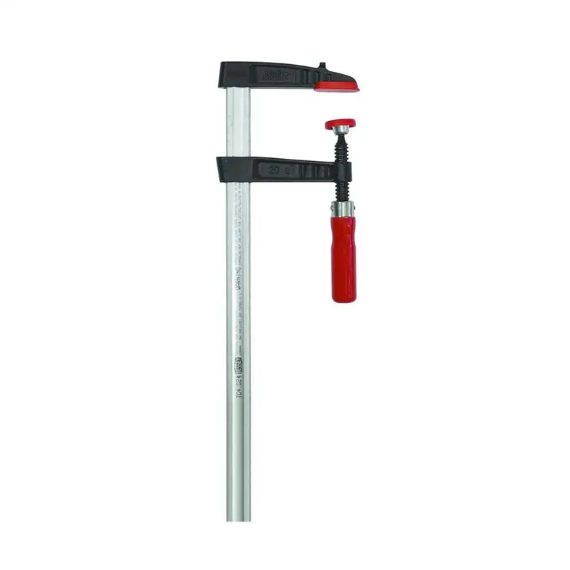 Bessey Tg7.016+2K Medium-Duty F-Clamp – 16 In. × 7 In., 1320 Lb. Clamping Force, Dual-Knob Control 1