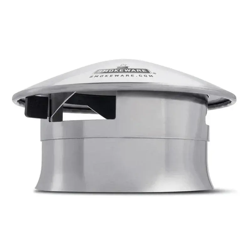 Big Green Egg Chimney Cap For Smoke Control And Weather Protection 1