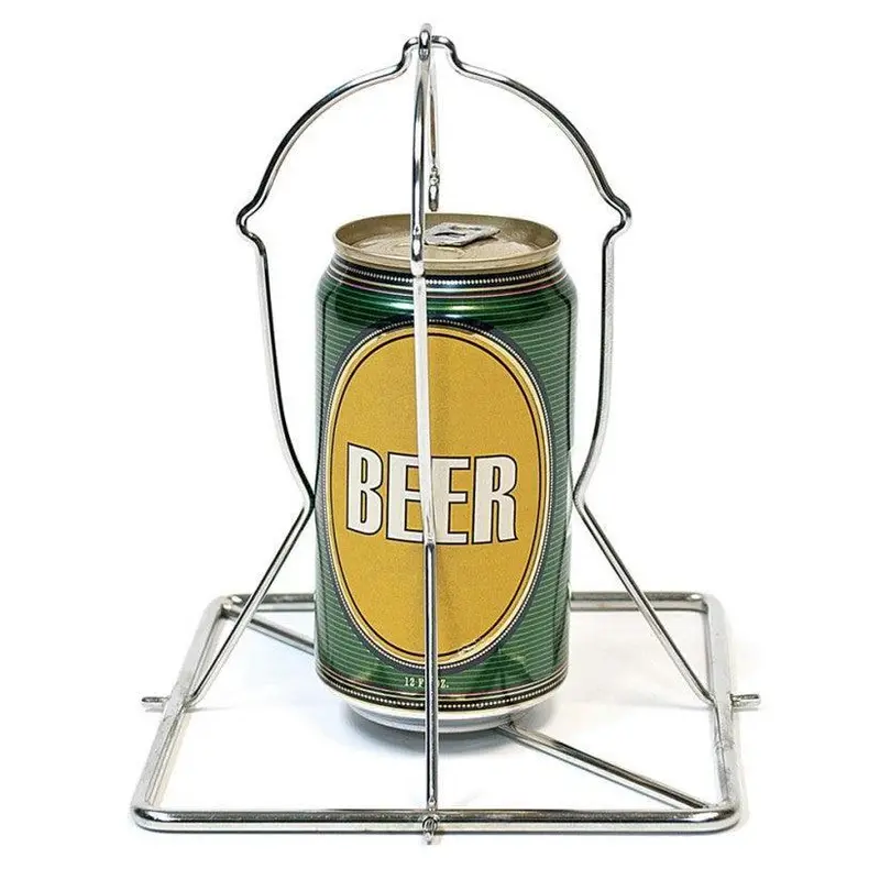 Big Green Egg Foldable Beer Can Chicken Roasting Rack 1