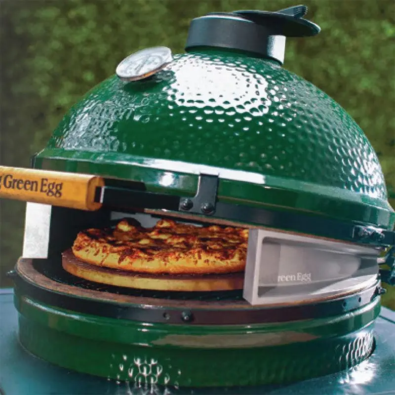 Big Green Egg Pizza Oven Wedge Accessory For Stone-Based Baking 1