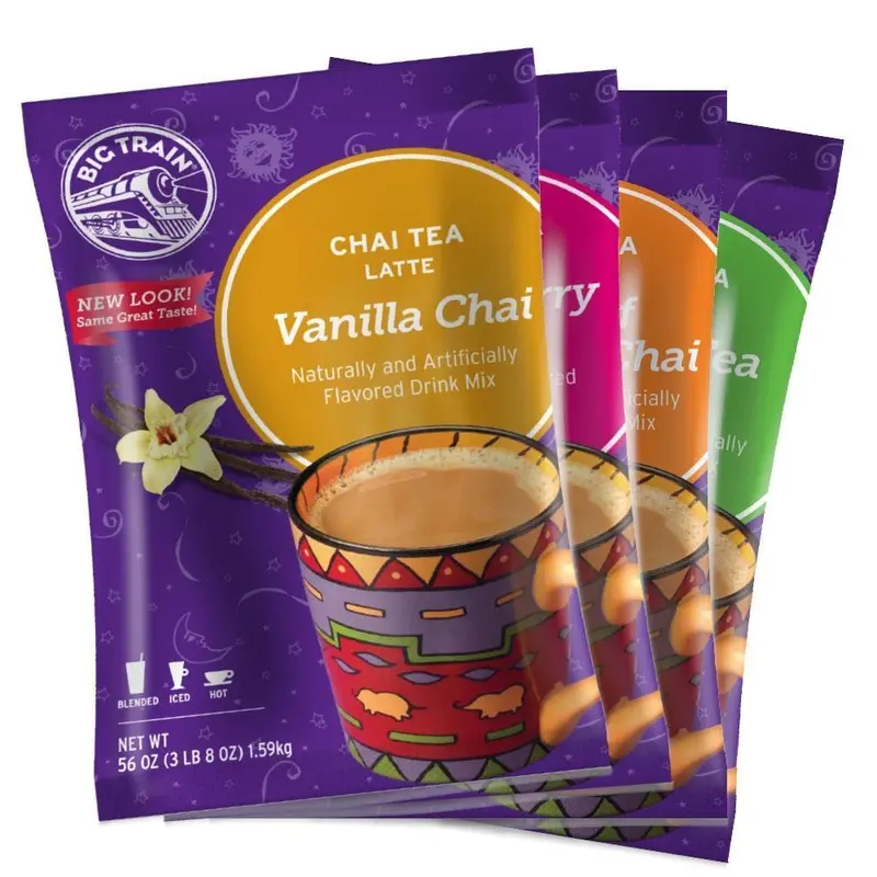 Big Train Assorted Chai Latte Variety Pack – 4 × 3.5 Lb Bags 1