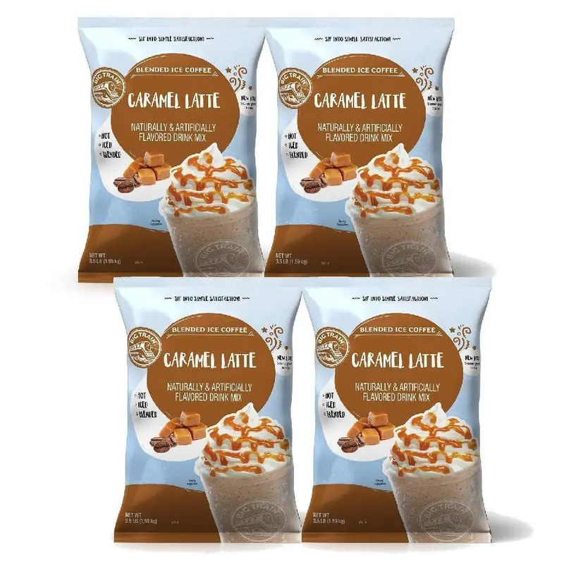 Big Train Blended Ice Coffee – 3.5 Lb Bag (Case Of 4) 1