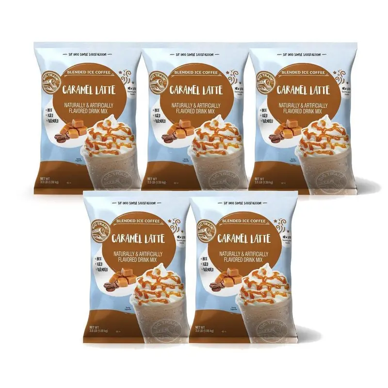 Big Train Blended Ice Coffee – 3.5 Lb Bag (Case Of 5) 1