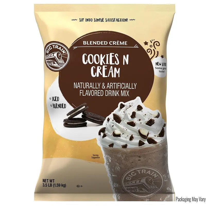 Big Train Cookies 'N Cream Blended Creme – 3.5 Lb Bag 1