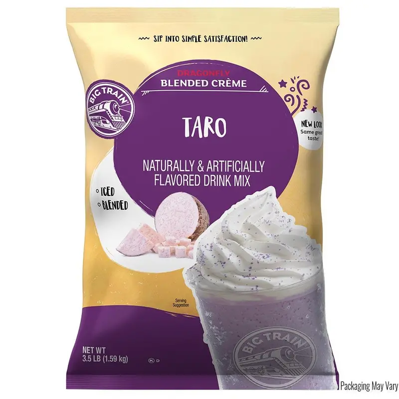 Big Train Dragonfly Taro Blended Creme – 3.5 Lb Bag 1
