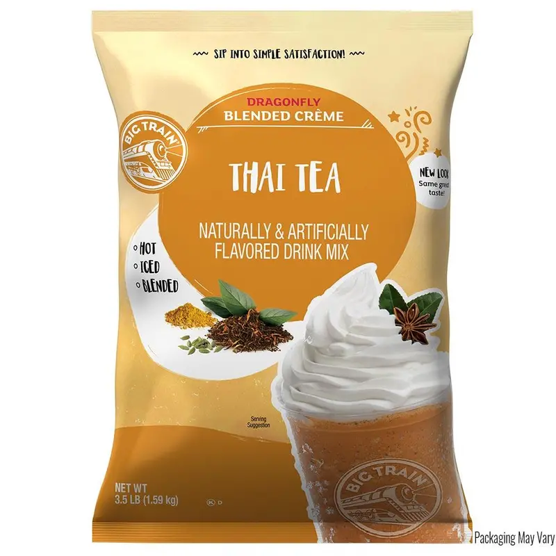 Big Train Dragonfly Thai Tea Blended Creme – 3.5 Lb Bag 1
