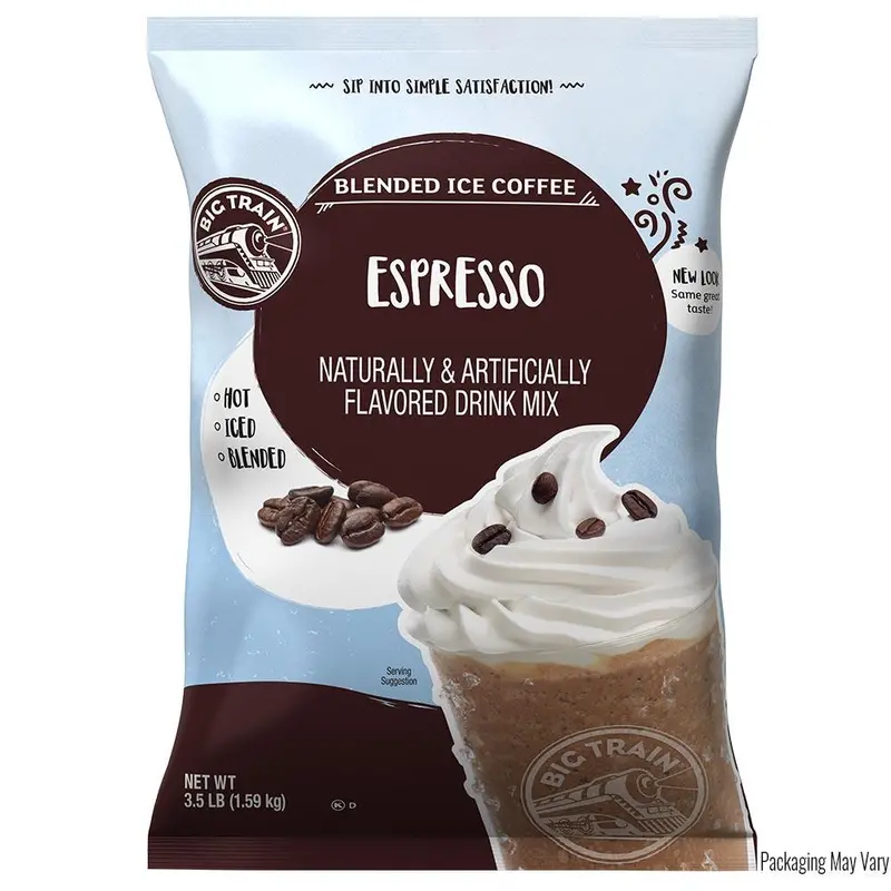 Big Train Espresso Blended Ice Coffee Mix – 3.5 Lb Bag 1
