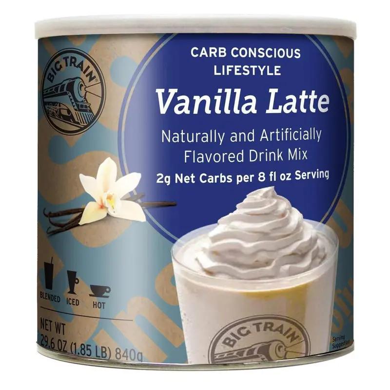 Big Train Low-Carb Vanilla Iced Coffee Blend – 3.5 Lb Bag 1