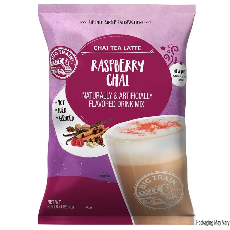 Big Train Raspberry Chai Latte Mix – 3.5 Lb Bag 1