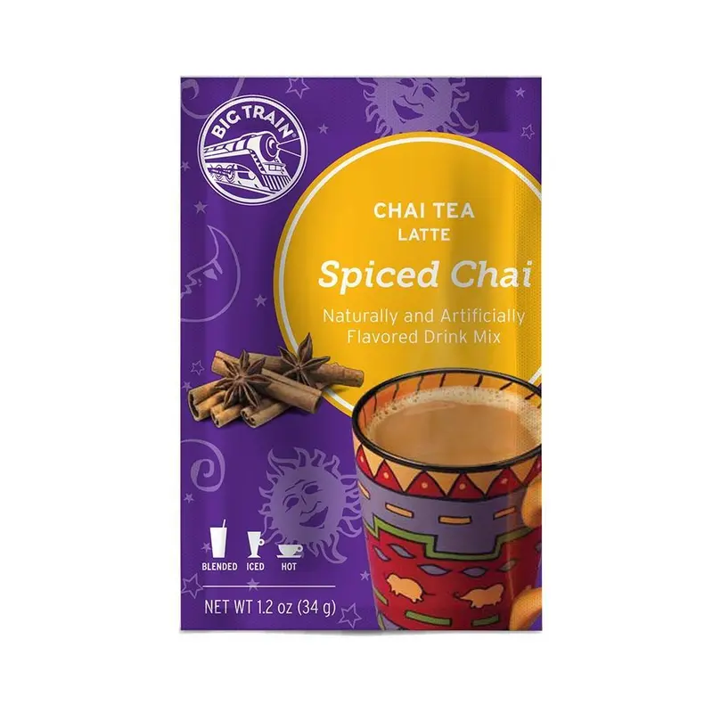 Big Train Spiced Chai Latte – 25 Single-Serve Packets 1