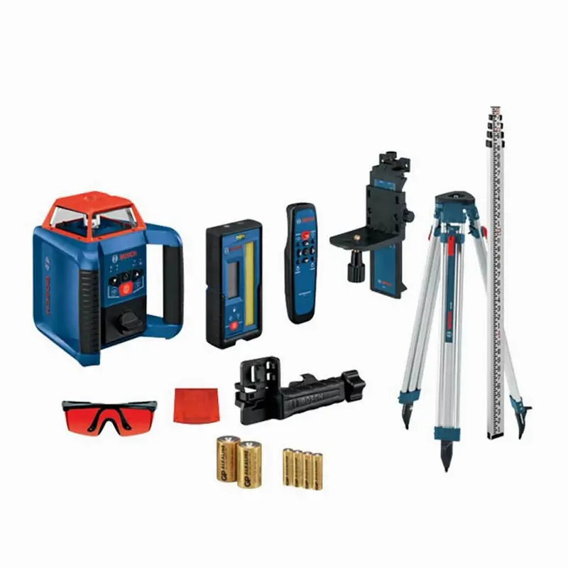 Bosch Grl2000-40Hvk Revolve2000 Self-Leveling Rotary Laser – Horizontal & Vertical Lines 1