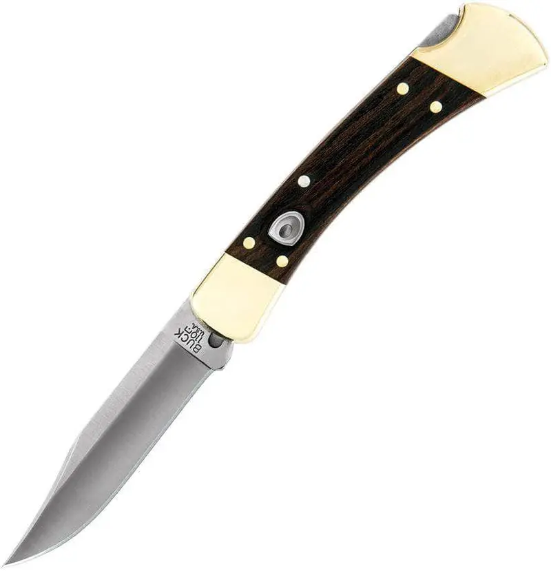Buck Knives Auto 110 Lockback – Black Handle And Blade (Bu110Brsa) 1
