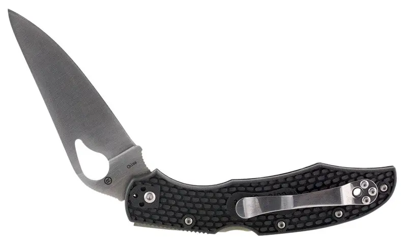 Byrd Cara Cara Pocket Knife With Black Handle And Drop Point Blade 1