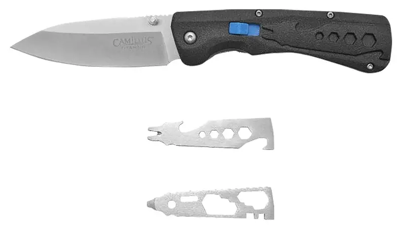 Cam Inject Fixed-Blade Knife – 3.25-Inch Carbon Steel 1