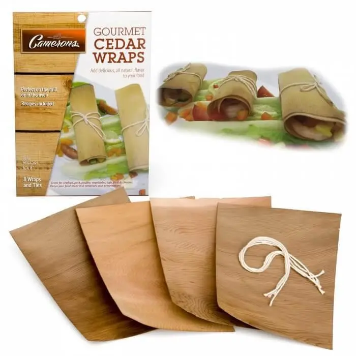 Cameron’S Gourmet Cedar Wraps: Natural Wood Planks For Smoked Flavor Infusion 1