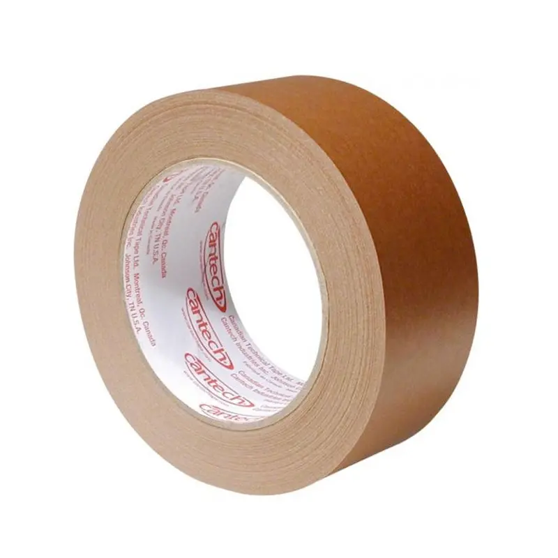 Cantech Extensible Kraft Masking Tape – 2 In. × 55 M, General Purpose & Surface Protection 1