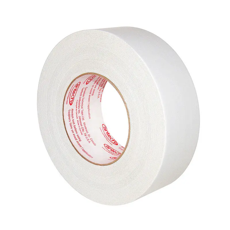 Cantech White Double-Sided Cloth Tape – 2 In. × 33 M 1