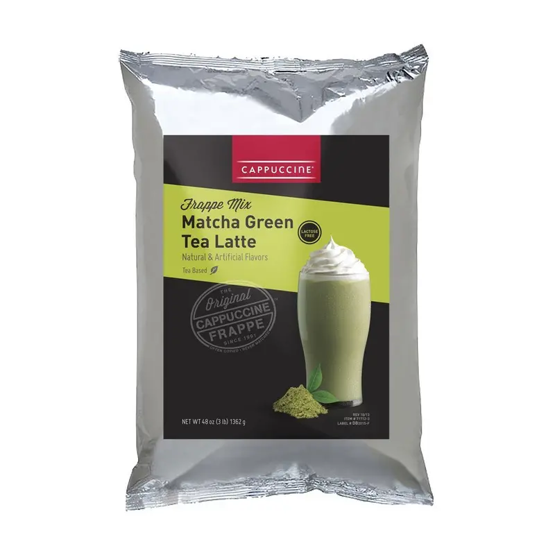Cappuccine Matcha Green Tea Latte Mix 1